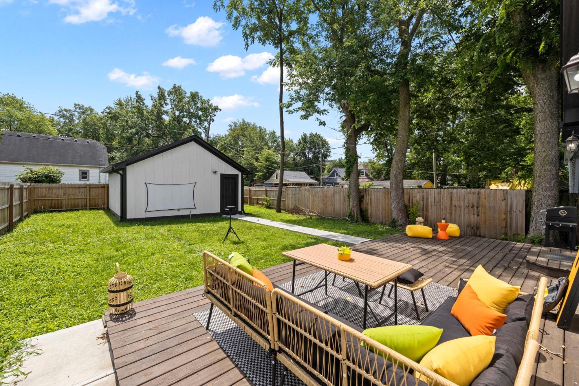 Central Indy 5Bd - Pingpong - Outdoor Movie - Bbq 인디애나폴리스 외부 사진